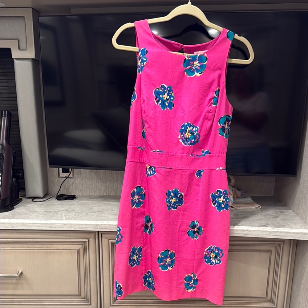 Lilly Pulitzer Pink and Blue Sundress Mini
